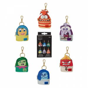 Loungefly Disney Pixar Vice-Versa 2 – Mystery Mini Backpack porte clés