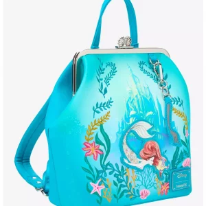Loungefly Disney The Little Mermaid - Ariel Floral Kisslock - Sac à dos 2 Loungefly Disney The Little Mermaid - Ariel Floral Kisslock - Sac à dos
