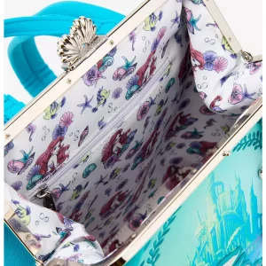 Loungefly Disney The Little Mermaid - Ariel Floral Kisslock - Sac à dos 3