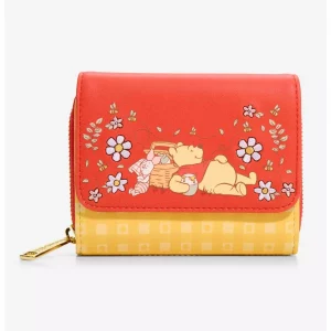 Loungefly Disney Winnie the Pooh - Floral Gingham - Portefeuille