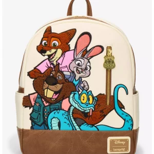 Loungefly Disney Zootopia 2 - Chenille Group Portrait - Sac à dos