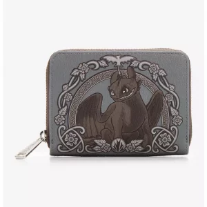 Loungefly DreamWorks How To Train Your Dragon - Toothless Portrait - Portefeuille