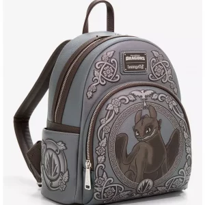 Loungefly DreamWorks How To Train Your Dragon - Toothless Portrait - Sac à dos 2 Loungefly DreamWorks How To Train Your Dragon - Toothless Portrait - Sac à dos