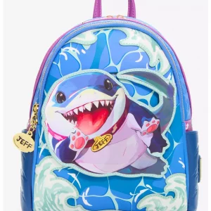 Loungefly Marvel Rivals - Jeff the Land Shark - Sac à dos