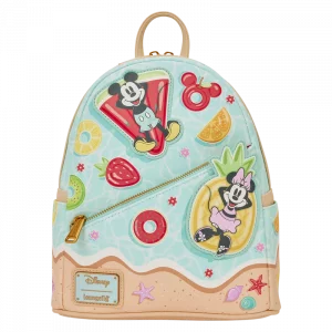 Loungefly Mickey & Minnie – Beach Fun – Sac à dos