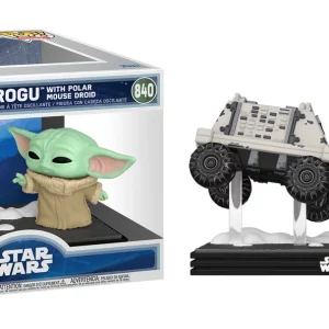 MANDALORIAN & GROGU - POP Moments N° 840 - Grogu WPolar Mouse Droide