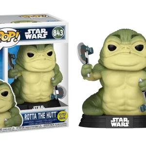 MANDALORIAN & GROGU - POP Star Wars N° 843 - Rotta The Hutt GitD