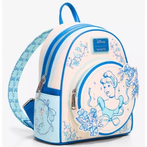 Loungefly Disney Cinderella - Tonal Portrait - Sac à dos 2 Loungefly Disney Cinderella - Tonal Portrait - Sac à dos