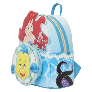 Loungefly Disney La petite sirène - Ariel Polochon & Sebastien - Sac à dos 2 Loungefly Disney La petite sirène - Ariel Polochon & Sebastien - Sac à dos