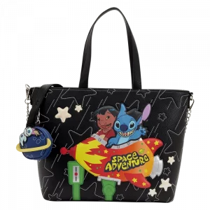 Loungefly Disney Lilo & Stitch - Space Adventure Glow - Tote Bag
