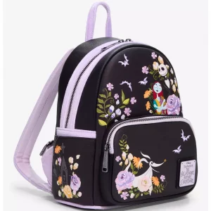 Loungefly Disney The Nightmare Before Christmas - Floral - Sac à dos 2 Loungefly Disney The Nightmare Before Christmas - Floral - Sac à dos
