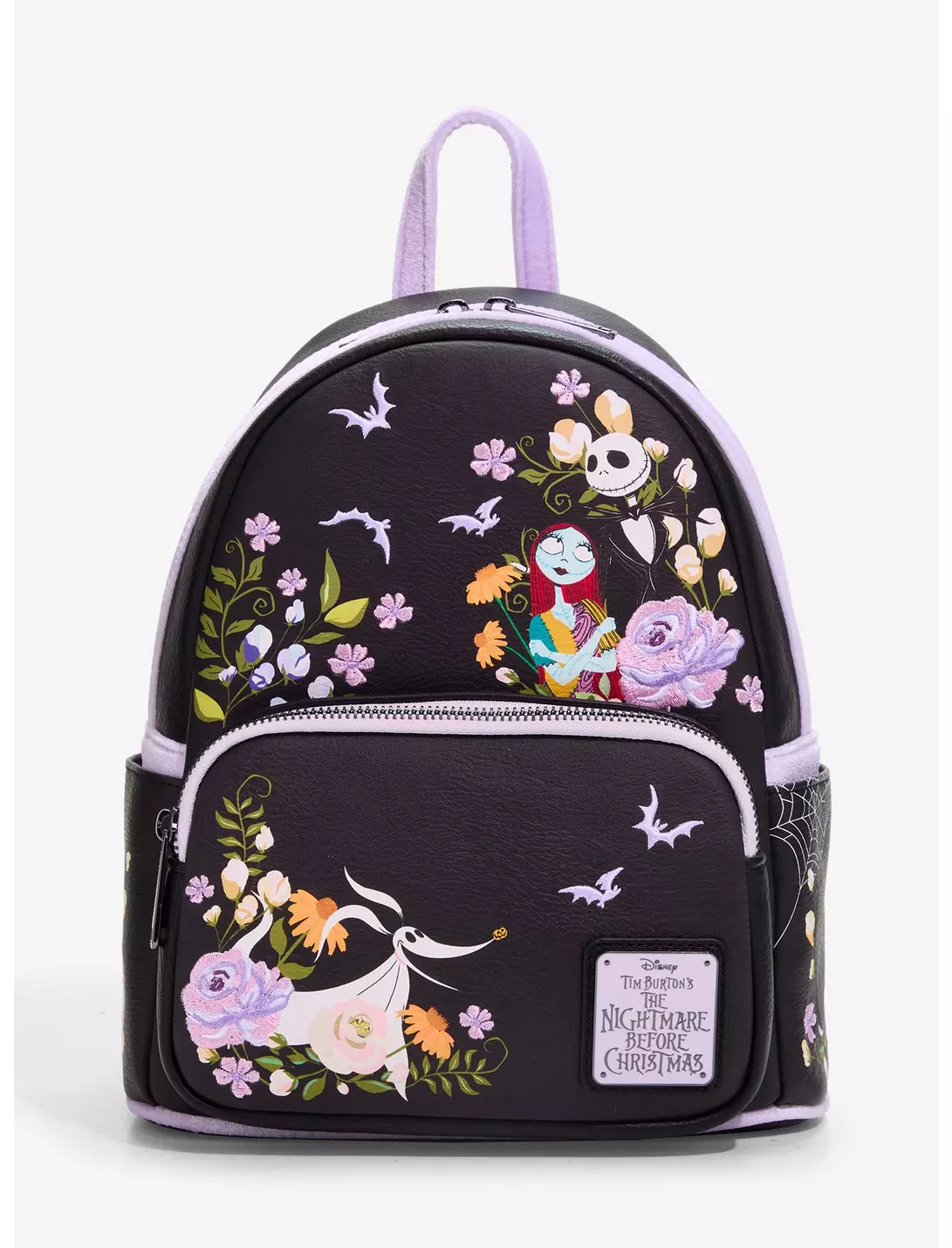 Loungefly Disney The Nightmare Before Christmas - Floral - Sac à dos Loungefly Disney The Nightmare Before Christmas - Floral - Sac à dos