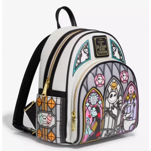 Loungefly Disney The Nightmare Before Christmas - Stained Glass - Sac à dos 2 Loungefly Disney The Nightmare Before Christmas - Stained Glass - Sac à dos