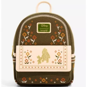 Loungefly Disney Winnie the Pooh - Floral Cross Stitch - Sac à dos