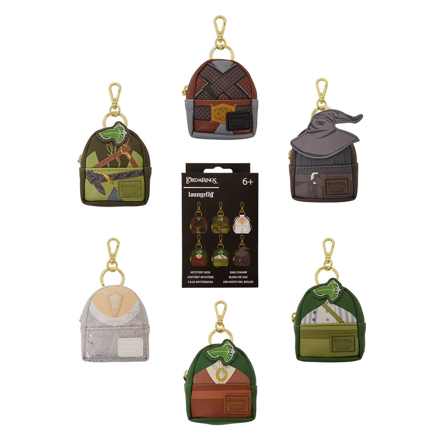 Loungefly Le seigneur des anneaux – Mystery Mini Backpack – porte clés Loungefly Le seigneur des anneaux – Mystery Mini Backpack – porte clés