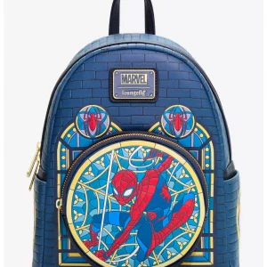 Loungefly Marvel Spider-Man - Stained Glass Portrait - Sac à dos