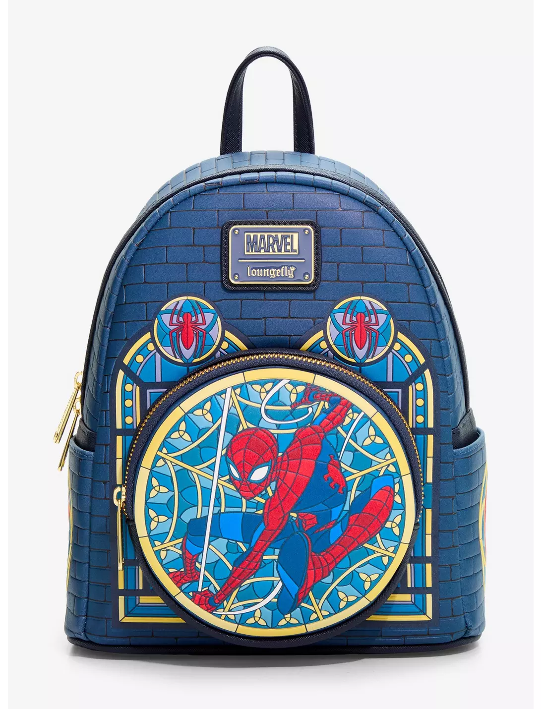 Loungefly Marvel Spider-Man - Stained Glass Portrait - Sac à dos Loungefly Marvel Spider-Man - Stained Glass Portrait - Sac à dos