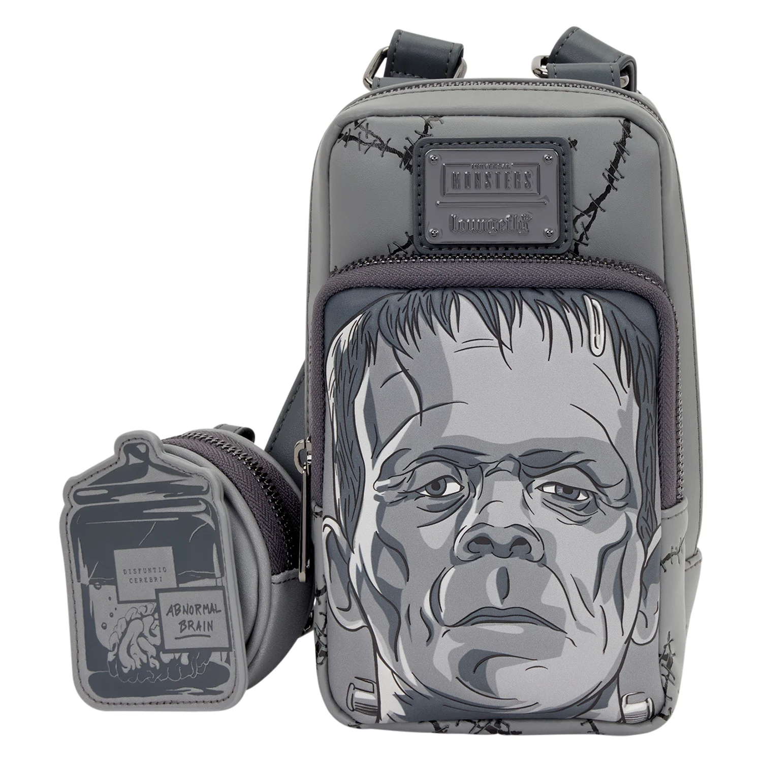 Loungefly Universal Monsters - Frankenstein - Sac à bandoulière Loungefly Universal Monsters - Frankenstein - Sac à bandoulière