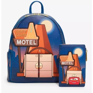 Loungefly Disney Pixar Cars - Cozy Cone Motel - Sac à dos