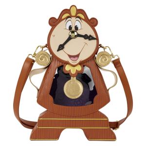 Loungefly Beauty and the Beast D23 Exclusive - Big Ben Cogsworth Figural - Sac à main