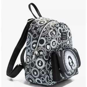 Loungefly Disney Alice In Wonderland - Black & White - Sac à dos 2 Loungefly Disney Alice In Wonderland - Black & White - Sac à dos