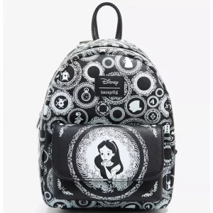 Loungefly Disney Alice In Wonderland - Black & White - Sac à dos