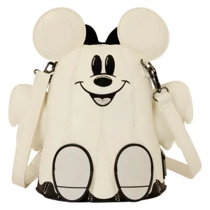 Loungefly Disney - Mickey & Minnie Ghost Glow Figural - Sac à bandoulière