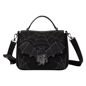 Loungefly Disney - Mickey & Minnie Spiderweb & Bats - Sac à bandoulière