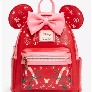 Loungefly Disney Minnie - Candy Cane - Sac à dos