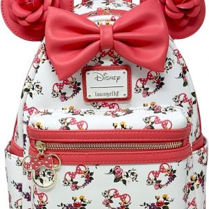 Loungefly Disney Minnie Mouse - Roses - Sac à dos