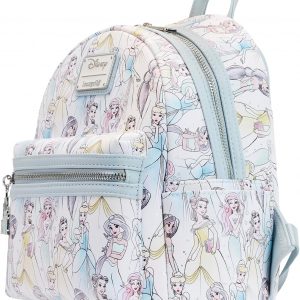 Loungefly Disney Princesses - rincesses Pastel - Sac à dos 2 Loungefly Disney Princesses - Princesses Pastel - Sac à dos