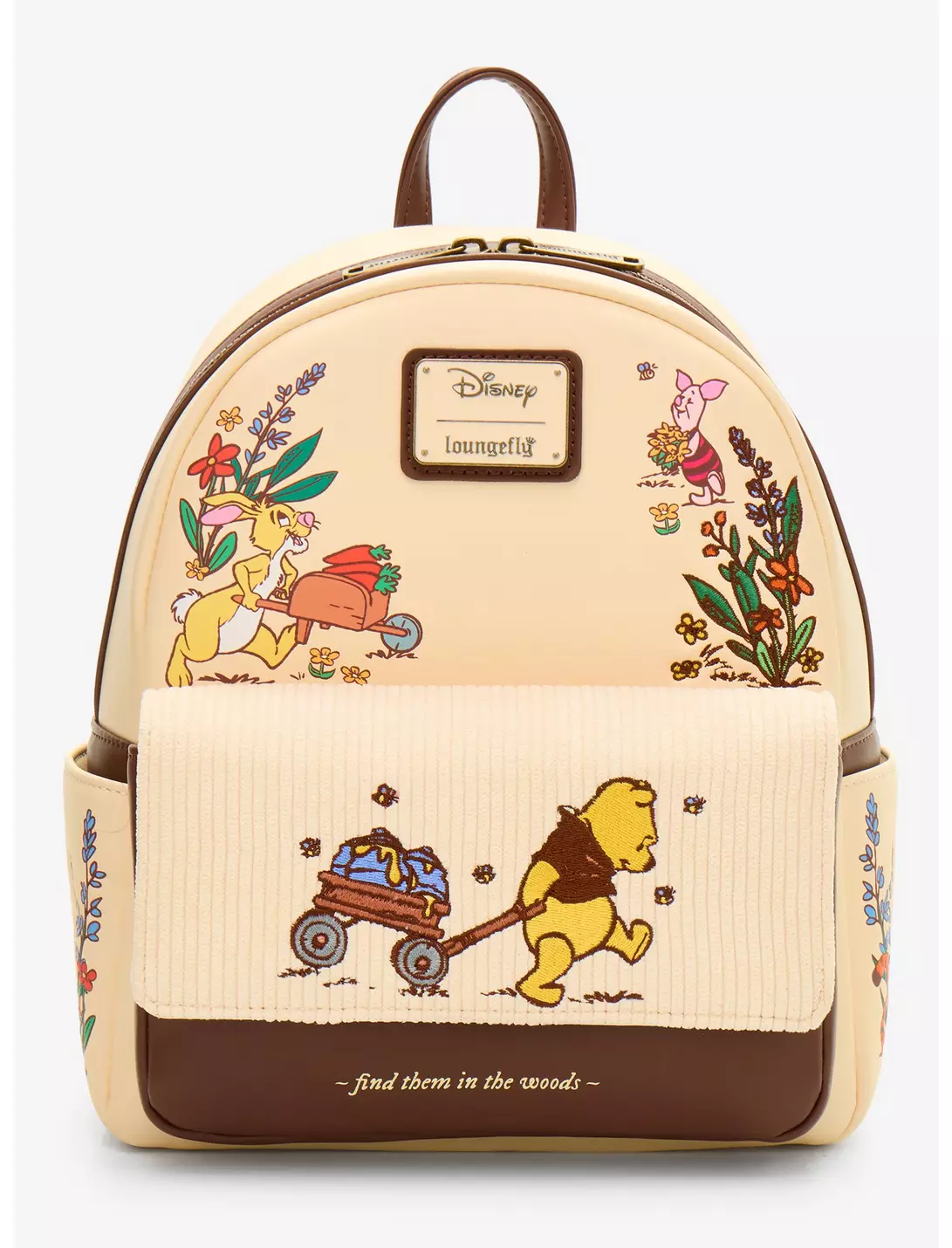 Loungefly Disney Winnie & Friends - Gardening Corduroy - Sac à dos Loungefly Disney Winnie & Friends - Gardening Corduroy - Sac à dos