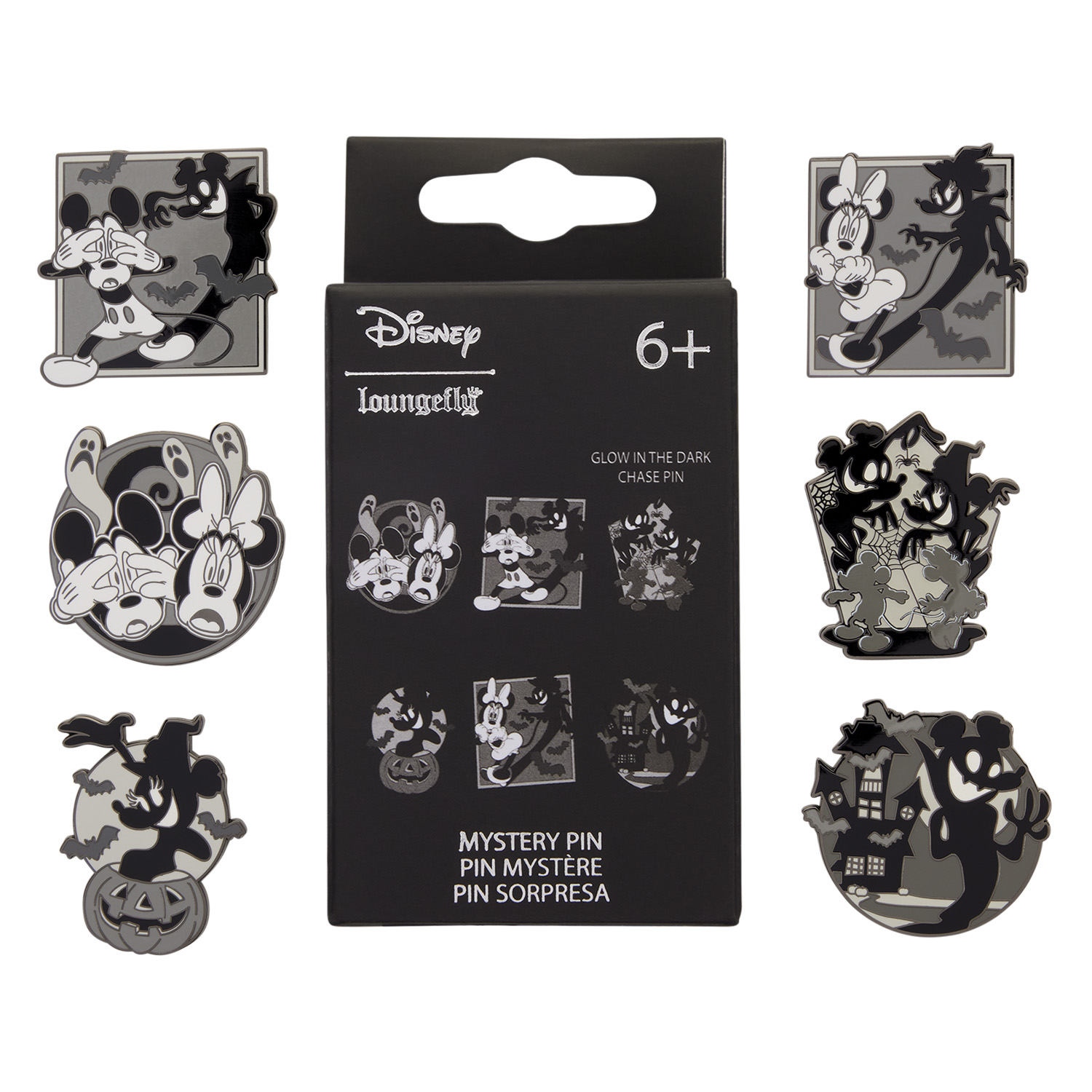 Pin’s Mystery Box – Mickey & Minnie Fantôme – Loungefly Pin’s Mystery Box – Mickey & Minnie Fantôme – Loungefly