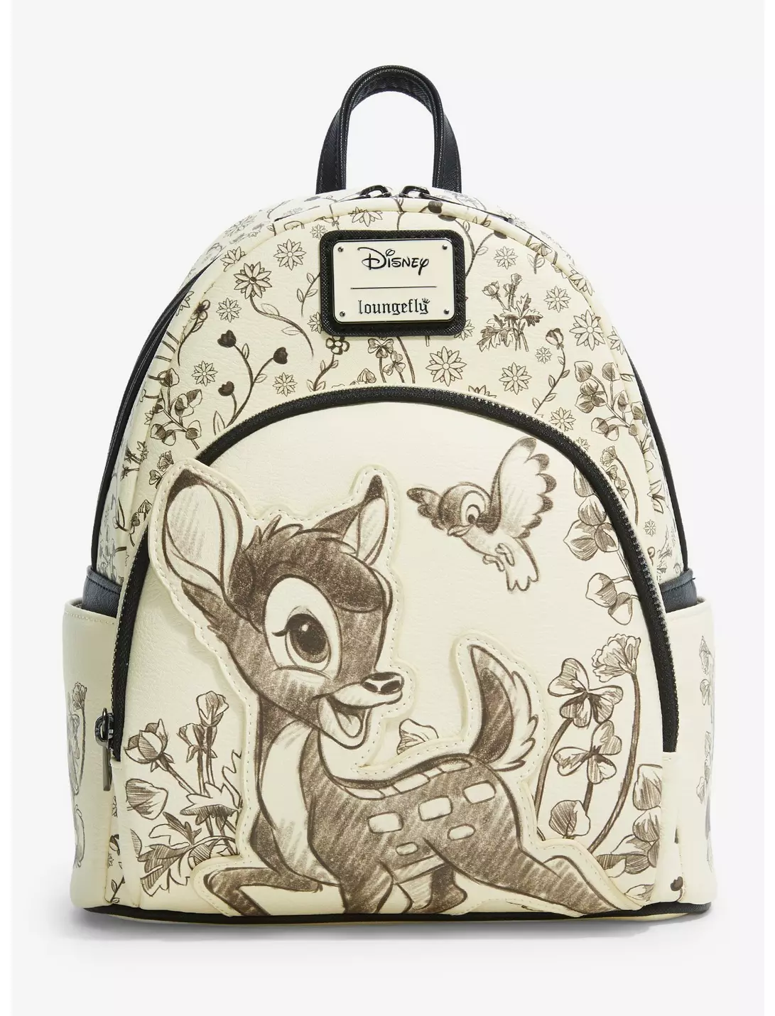 Loungefly Disney Bambi - Sketched - Sac à dos Loungefly Disney Bambi - Sketched - Sac à dos