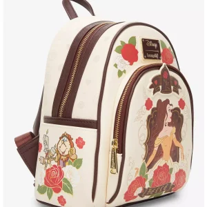 Loungefly Disney Beauty and The Beast - Belle Roses - Sac à dos 2