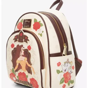 Loungefly Disney Beauty and The Beast - Belle Roses - Sac à dos 3 Loungefly Disney Beauty and The Beast - Belle Roses - Sac à dos
