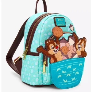 Loungefly Disney Chip & Dale - Acorn Pile Chenille - Sac à dos 2 Loungefly Disney Chip & Dale - Acorn Pile Chenille - Sac à dos