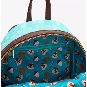 Loungefly Disney Chip & Dale - Acorn Pile Chenille - Sac à dos 3
