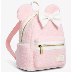 Loungefly Disney Minnie Mouse - Ears Pink Sherpa - Sac à dos 2