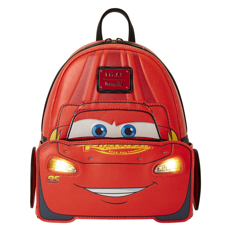 Loungefly Disney Pixar Cars 20th - McQueen Metallic - Sac à dos Loungefly Disney Pixar Cars 20th - McQueen Metallic - Sac à dos