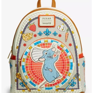 Loungefly Disney Pixar Ratatouille - Remy Mosaic - Sac à dos