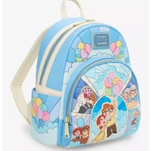 Loungefly Disney Pixar Up - Carl & Ellie Stained Glass - Sac à dos 2