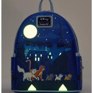 Loungefly Disney The Aristocats - Night Scene Glow In The Dark - Sac à dos