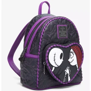 Loungefly Disney The Nightmare Before Christmas - Jack & Sally Quilted - Sac à dos 2