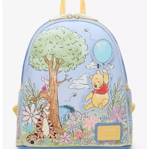 Loungefly Disney Winnie the Pooh and Friends - Watercolor - Sac à dos
