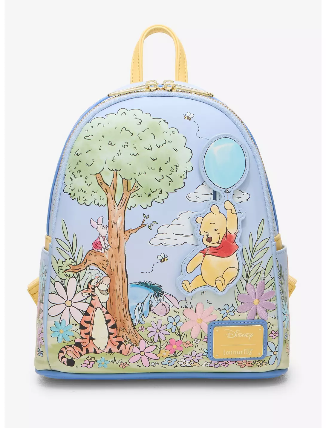 Loungefly Disney Winnie the Pooh and Friends - Watercolor - Sac à dos Loungefly Disney Winnie the Pooh and Friends - Watercolor - Sac à dos
