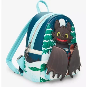 Loungefly DreamWorks - How to Train Your Dragon Winter Scene - Sac à dos 3