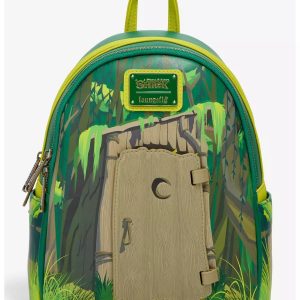 Loungefly Shrek & Donkey - Swamp Door - Sac à dos 1 Loungefly Shrek & Donkey - Swamp Door - Sac à dos