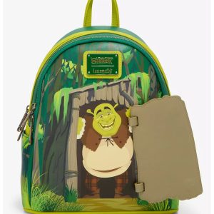 Loungefly Shrek & Donkey - Swamp Door - Sac à dos Loungefly Shrek & Donkey - Swamp Door - Sac à dos
