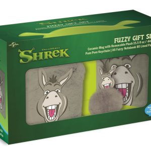 SHREK DreamWorks – L’Âne – Coffret Mug 440 ml + Carnet + Porte-clés